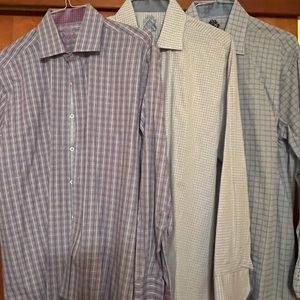 English Laundry Long Sleeve Dress Shirts